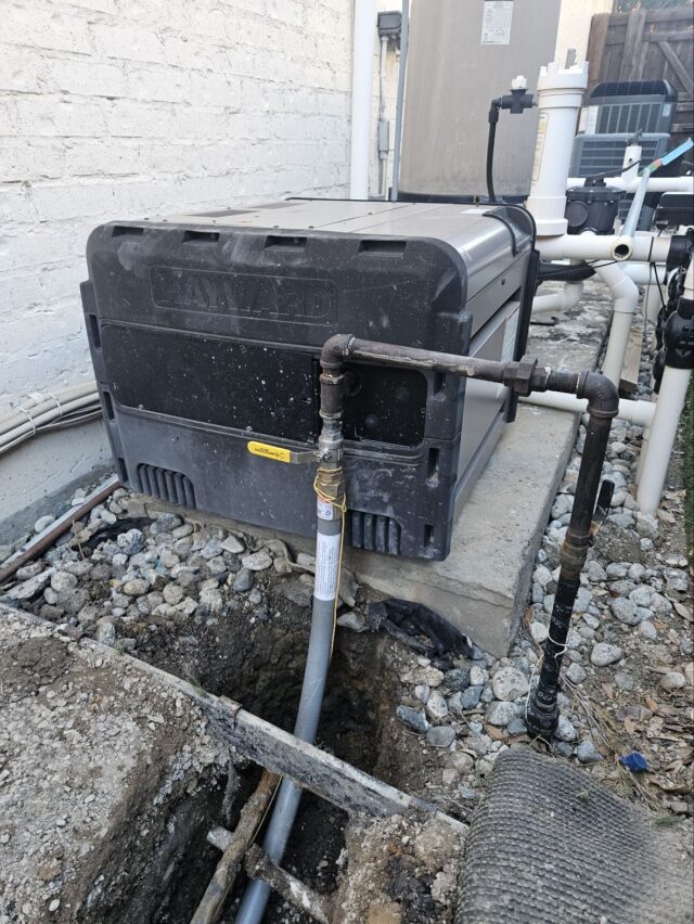 Gas line riser replacement for safe, reliable gas service.