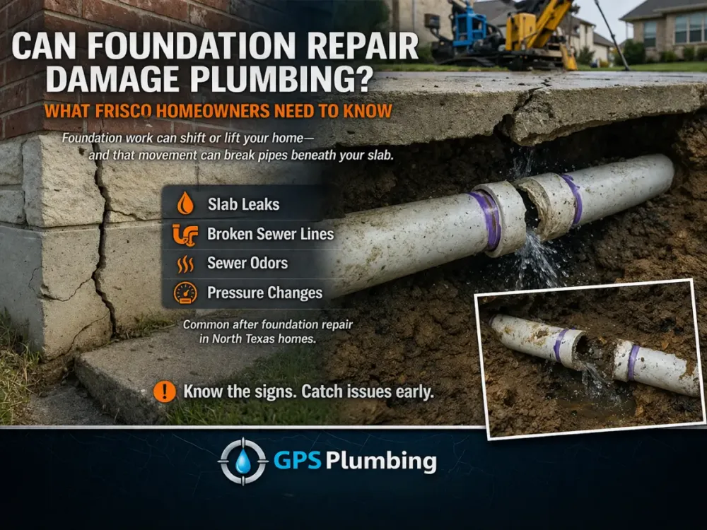 Can Foundation Repair Damage Plumbing?