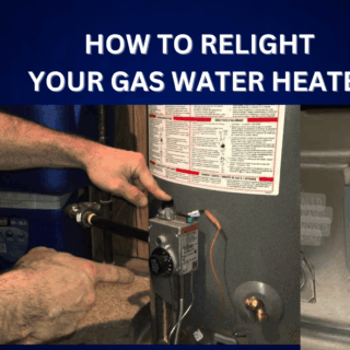 HOW TO RELIGHT YOUR GAS WATER HEATER