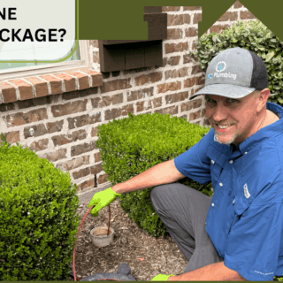 GPS Plumbing clearing a main line sewer blockage with advanced tools in Frisco, TX professional equipment