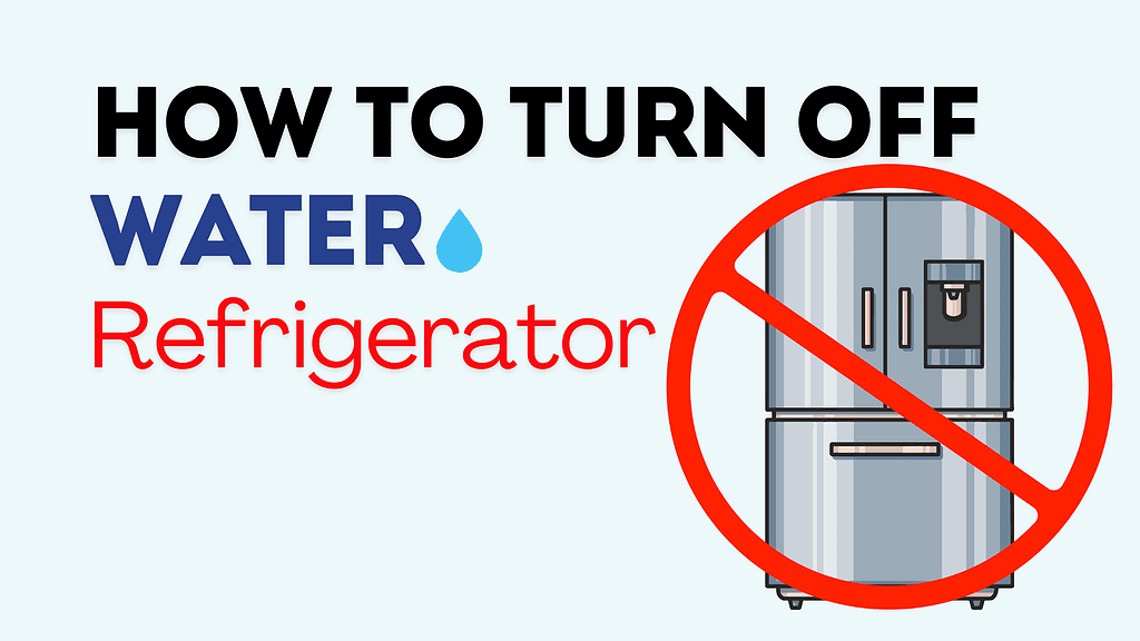 Learn how to shut off water to your refrigerator with this simple guide. Prevent leaks and water damage by knowing how to stop the water flow for maintenance, repairs, or installations.