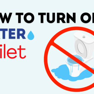 Overflowing toilet with water spilling onto the floor, showing the importance of turning off the toilet water supply to prevent further damage.