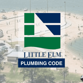Little Elm city logo, highlighting the city's location by the lake