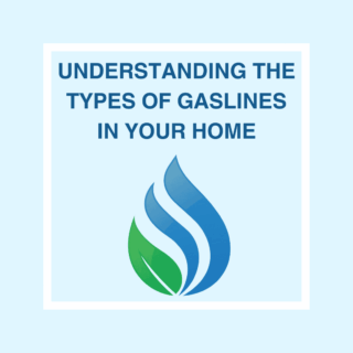 Types of gas lines in a home, including black iron, polyethylene, and CSST, highlighting common issues and maintenance tips.