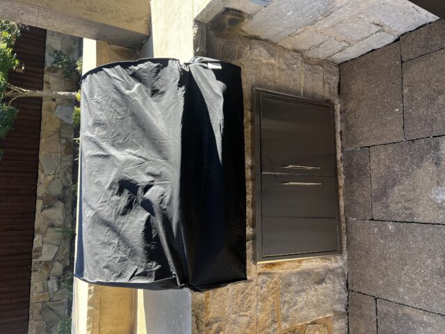 Gas line grill that was experiencing no gas to the unit