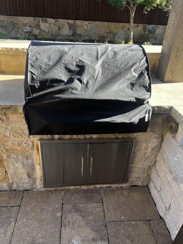 Gas line grill that was experiencing no gas to the unit