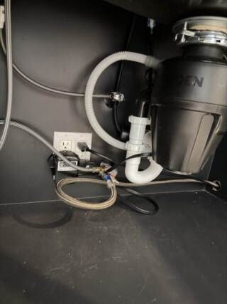 Refrigerator ice make valve replaced