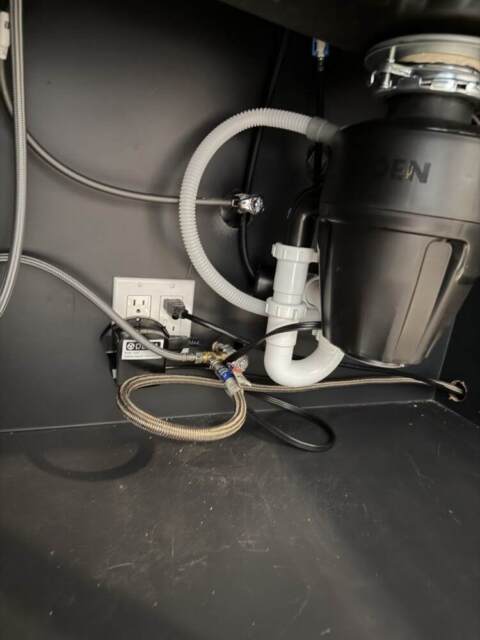 Refrigerator ice make valve replaced