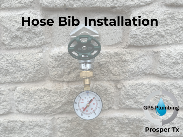 Hose bib installation