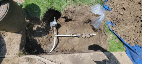 water line installation