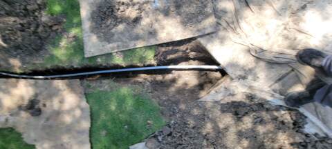 yard leak
