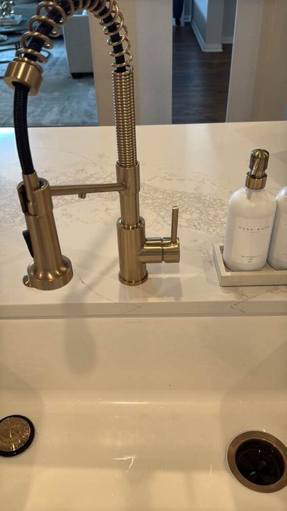 Kitchen Faucet Installation