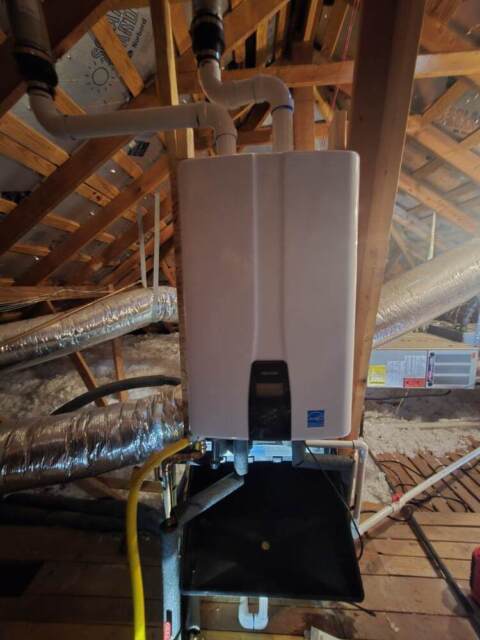 Navien Tankless Water Heater Installation