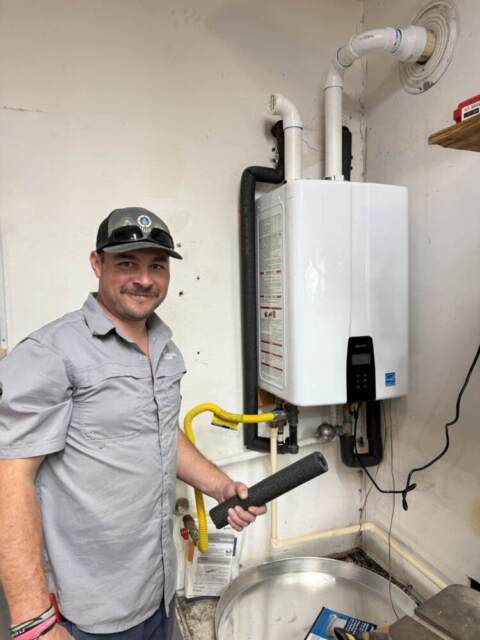 Tank to Navien Tankless Water Heater Installation