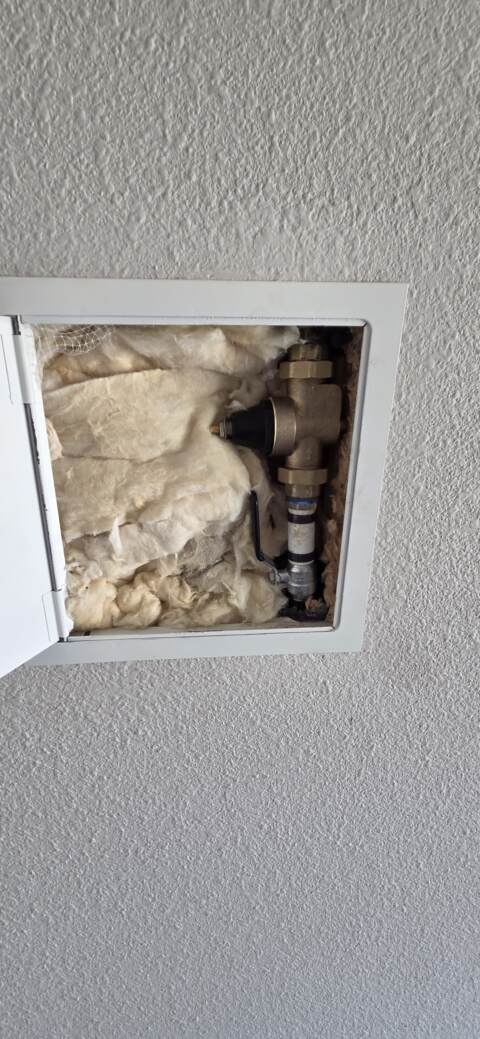 New Installation Pressure Reducing Valve