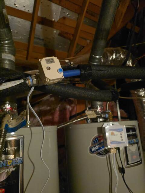 Leak Gopher Flood Control Installation