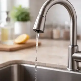 Let the water trickle from your faucet to help avoid frozen pipes.